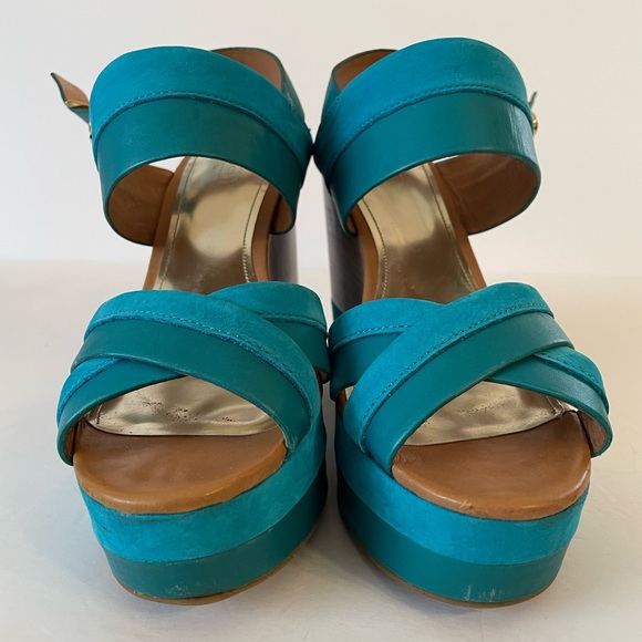 Coach wedge open toe sandals - Picture 6 of 8